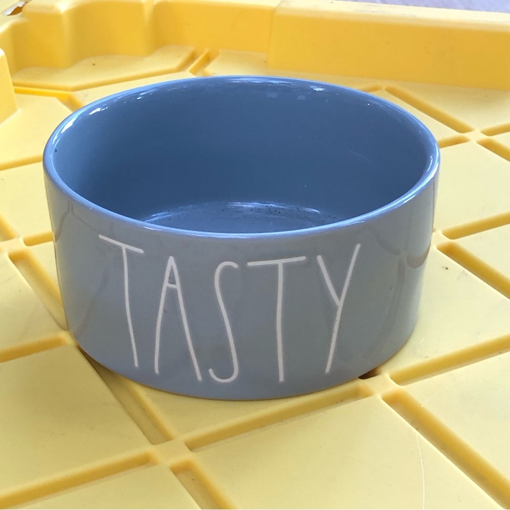 Rae Dunn “Tasty” Dog Pet Food Bowl